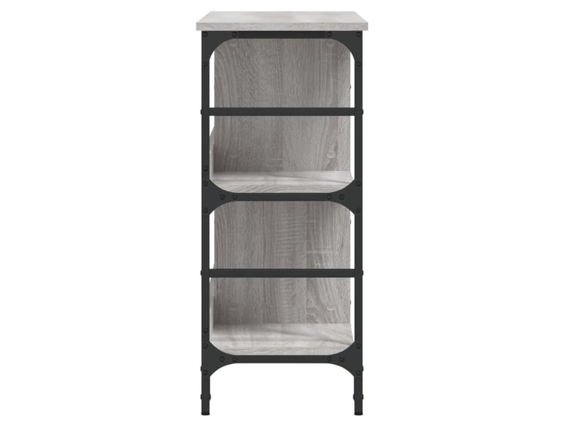  Buffet - bahut - meuble de rangement sonoma gris 102x32x73,5 cm bois d'ingénierie  - Conforama E