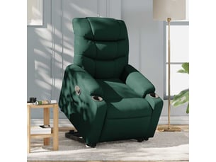 Fauteuil fixe  <strong></strong> Tissu vert