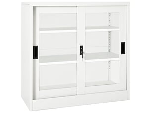 Armoire     <strong></strong> <strong></strong> coloris blanc largeur 90 cm
