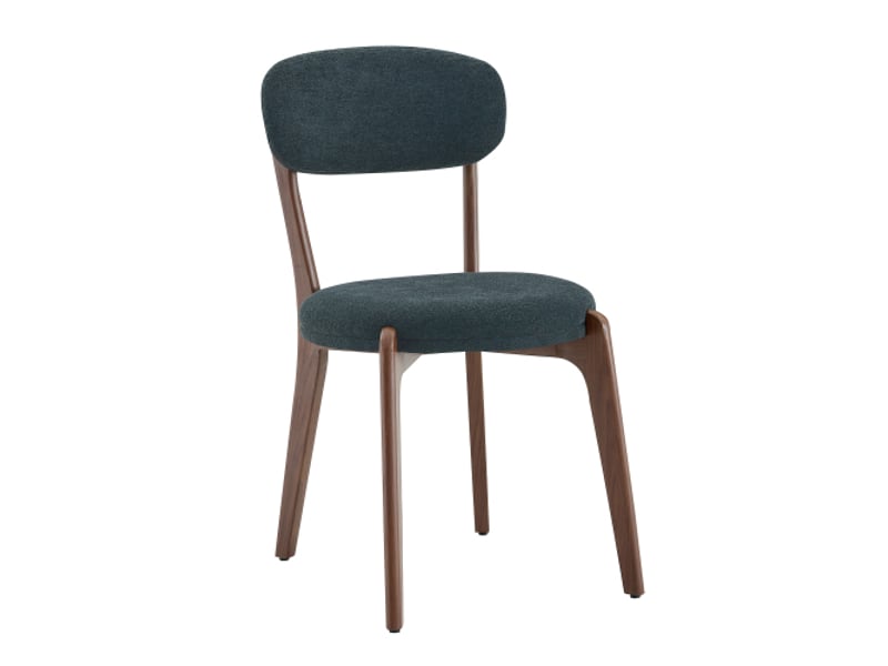  Chaises en lin – duo cosy avec coussin, style médiéval moderne, idéal cuisine et salle à manger  - Conforama A