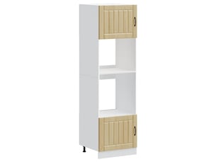 Meuble de rangement, armoires de four lucca en bois d'ingénierie chêne sonoma