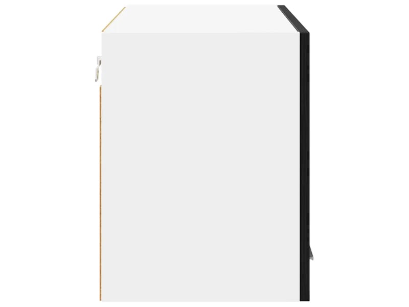  Armoire suspendue moderne grand espace de rangement 80 x 31 x 40 cm en bois d'ingénierie noir 02_0053274  - Conforama D