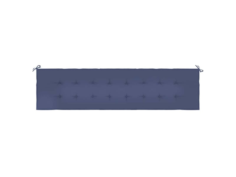  Coussin de banc de jardin, coussin d'assise bleu marine 200x50x3 cm tissu oxford cf52690  - Conforama D