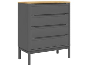 Commode 1 tiroir(s) <strong></strong> <strong></strong> coloris gris largeur 0 cm