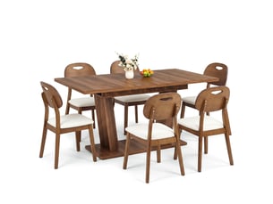 Ensemble table rectangulaire  6 chaise(s)  <strong>BGSRYAO</strong> <strong></strong> 