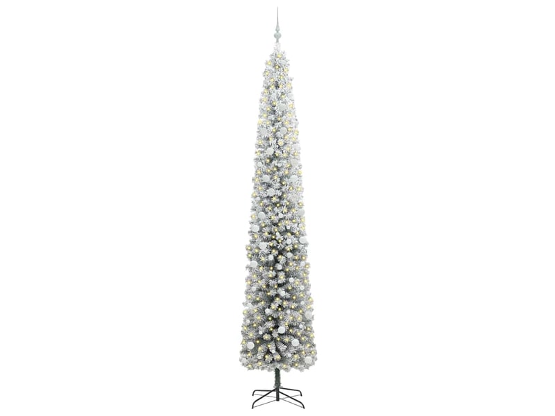 Sapin de noël artificiel, arbre de noël vert 300 cm pvc et acier et plastique shl6041 - Conforama C