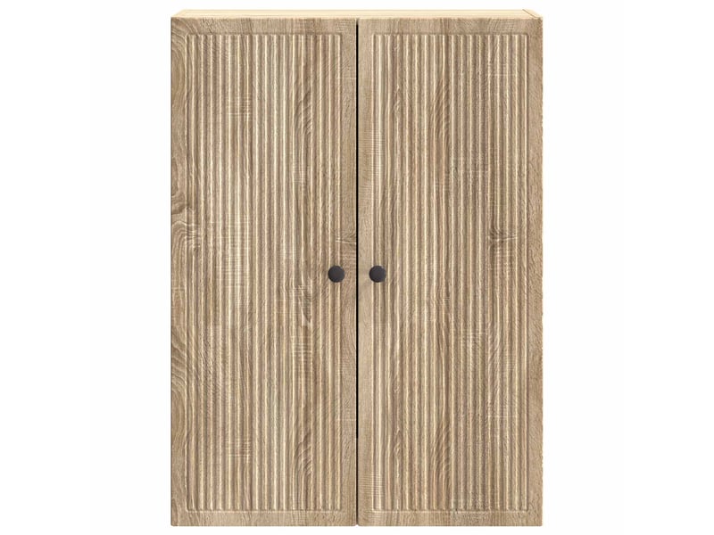  Armoire murale salon chêne sonoma 66x34,5x90cm bois d'ingénierie shl4418  - Conforama D