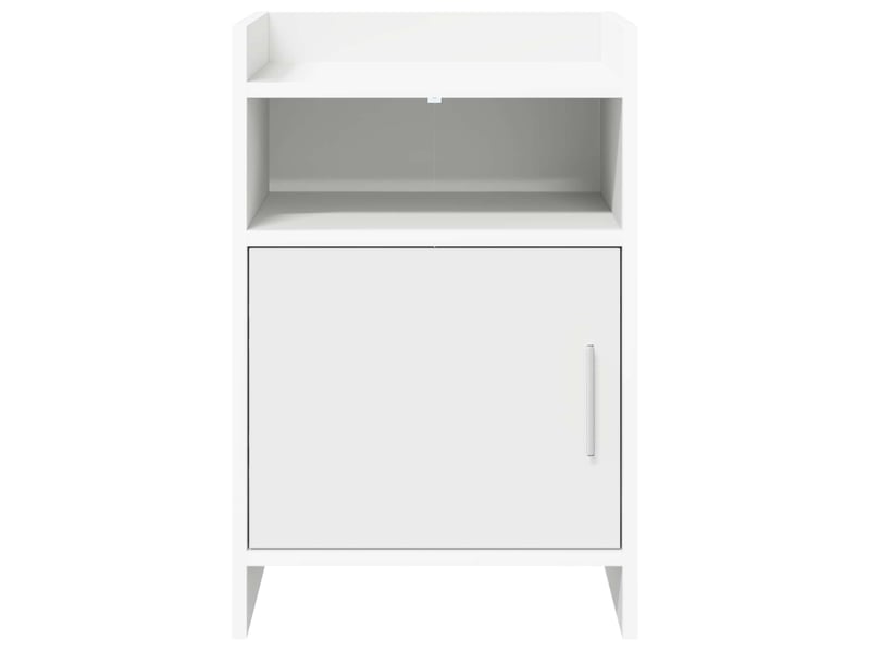  Tables de chevet - cabinet de chevet - table de nuit 2 pc blanc 40 x 36 x 60 cm bois d'ingénierie  - Conforama C