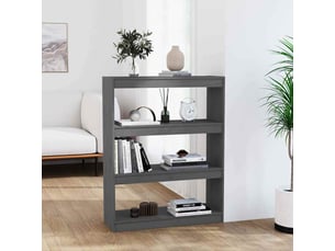 Bibliotheque coloris  gris  <strong></strong> <strong></strong> - 80 cm x 103.5 cm