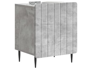 Table de chevet - cabinet de chevet - table de nuit gris béton 43 x 34,5 x 52 cm