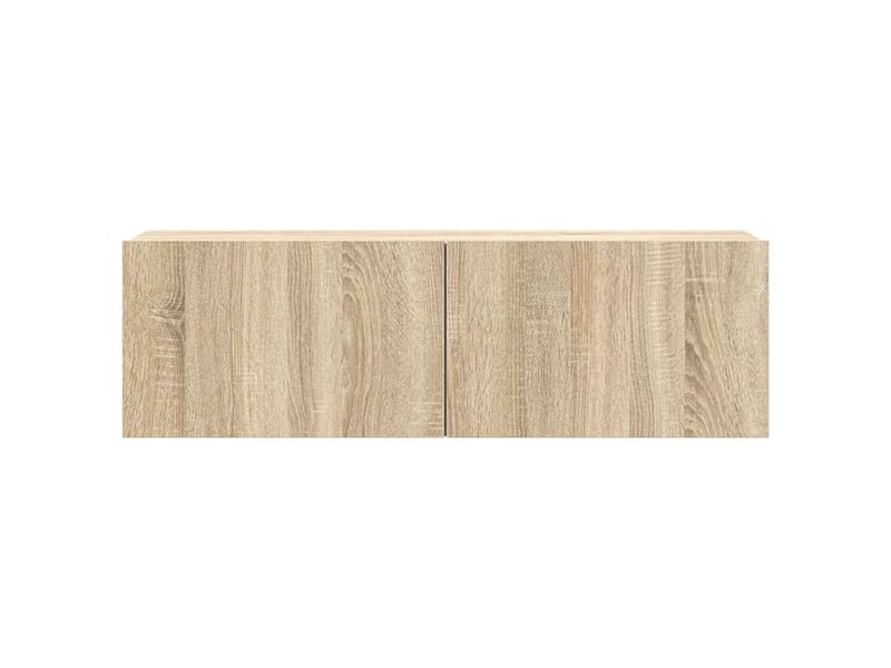  Ensemble de meubles tv 7 pcs chêne sonoma bois d'ingénierie shl49467  - Conforama E