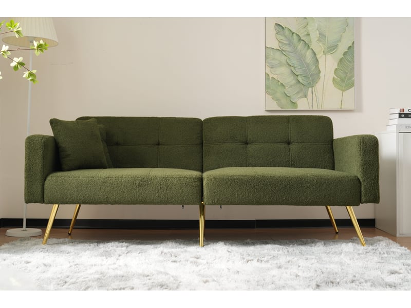  Canapé convertible, canapé-lit, mobilier pour espace de vie, pour intérieur, usage quotidien, format adapté au salon  - Conforama E