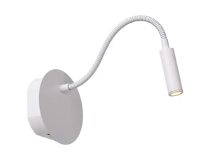 Applique murale led magnétique rechargeable blanche - lucide - jolijn