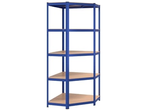 Etagère 75 cm coloris bleu  