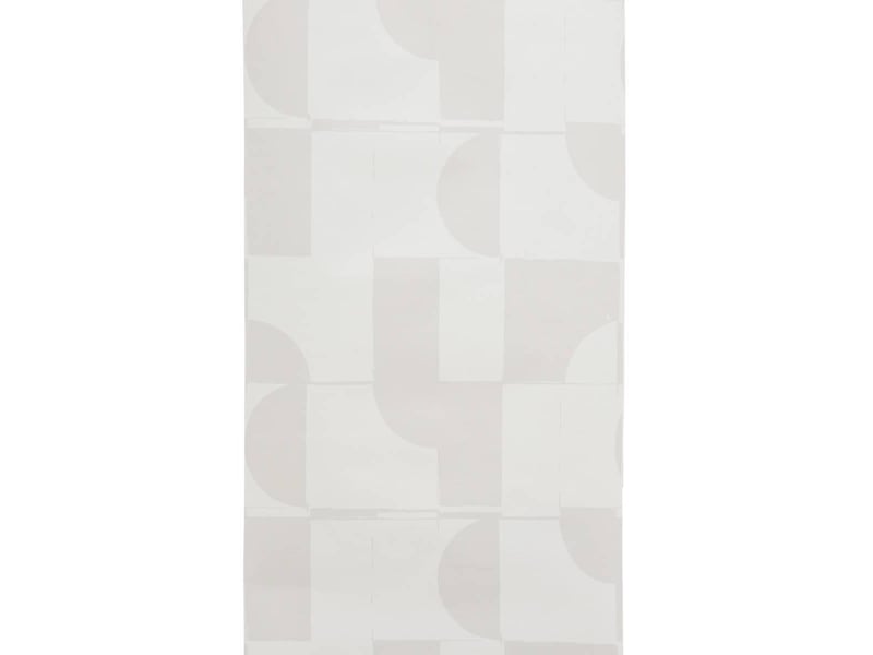  Papier peint pré-encollé géométrique manuel 53x1000cm beige MANUEL - Conforama C