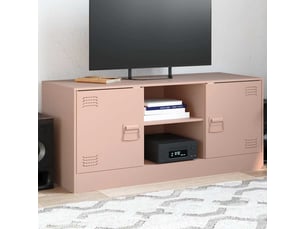 Meuble tv coloris rose 99 cm <strong></strong>  <strong></strong>