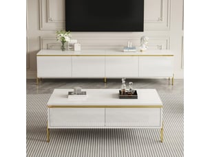 Meuble tv coloris blanc 170 cm <strong></strong>  <strong></strong>