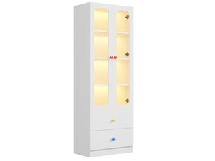 Vitrine coloris blanc   OPULERANE TRADING LTD - x