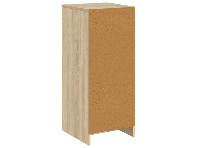  Armoire de salle de bain, meuble de rangement chêne sonoma 35x36.5x85 cm  - Conforama E