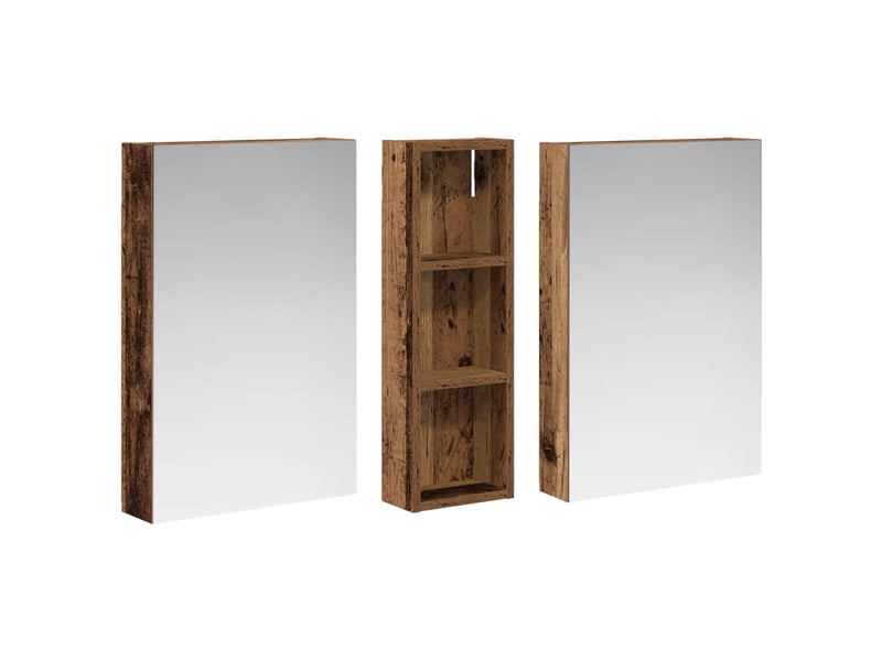  Ensemble de meubles de salle de bain 3 pcs 100x10.5x60.5 cm shl5312  - Conforama E