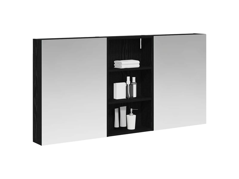  Ensemble de meubles de salle de bain 3 pcs 140x14.5x70 cm shl2172  - Conforama C