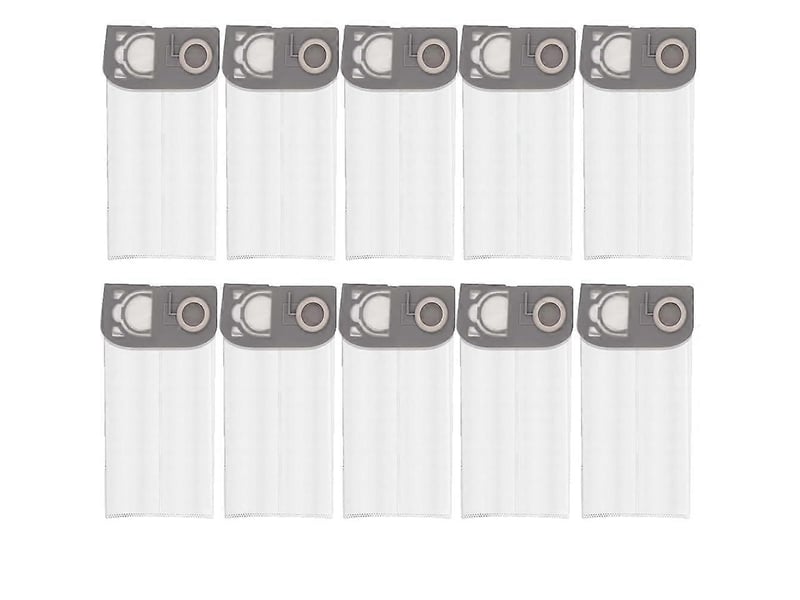 10 packs hepa vacuum cleaner bags replacement vaccum bag for riccar r25 series riccar r25s, riccar r25d, riccar r25p  - Conforama A