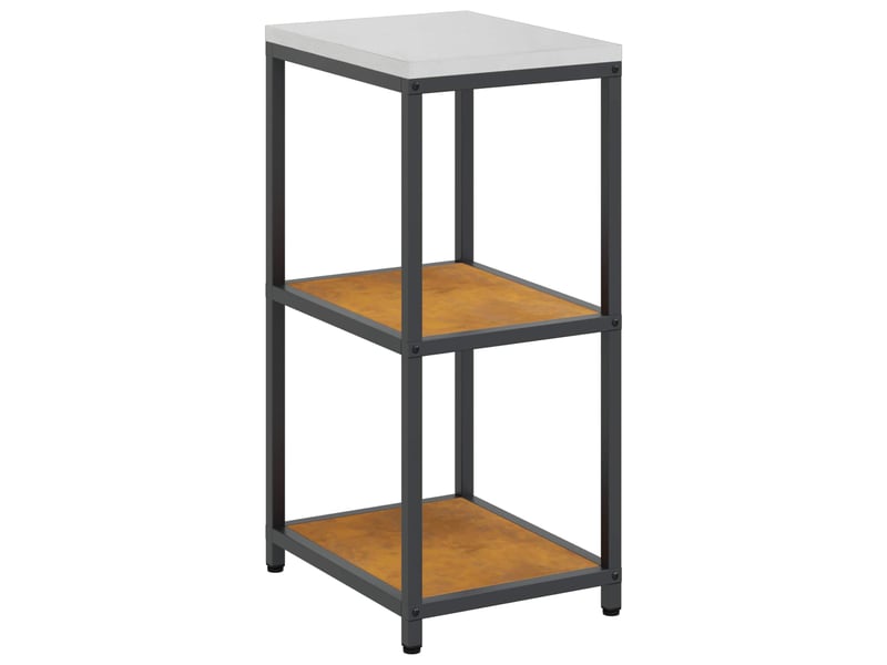  Étagère de cuisine, étagère de rangement hattem rouillé 40x50x92cm acier  - Conforama A