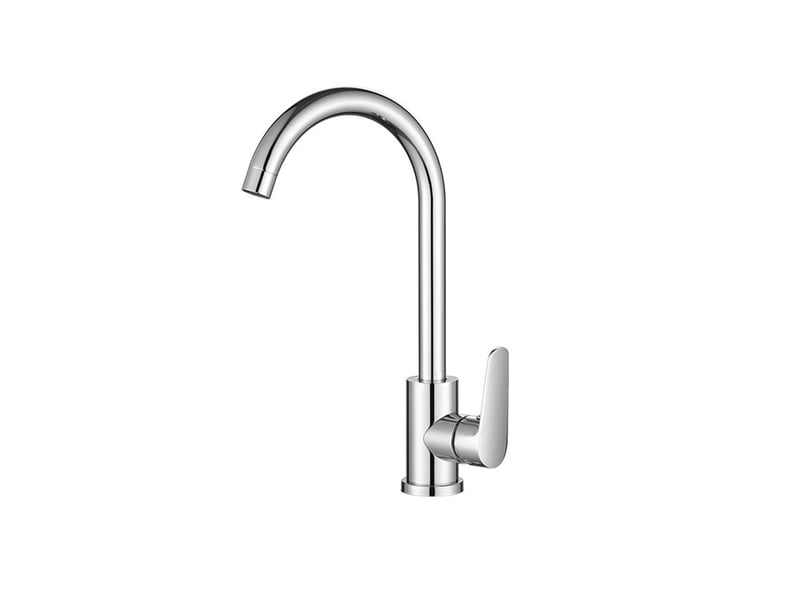 Robinet mitigeur monocommande évier de cuisine chromé  - Conforama A