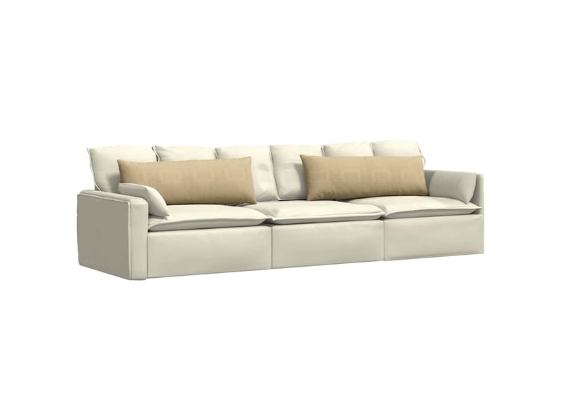  Lot de 2 coussins de canapé, coussins décoratifs vert gris 120 x 40 cm cf59198  - Conforama C