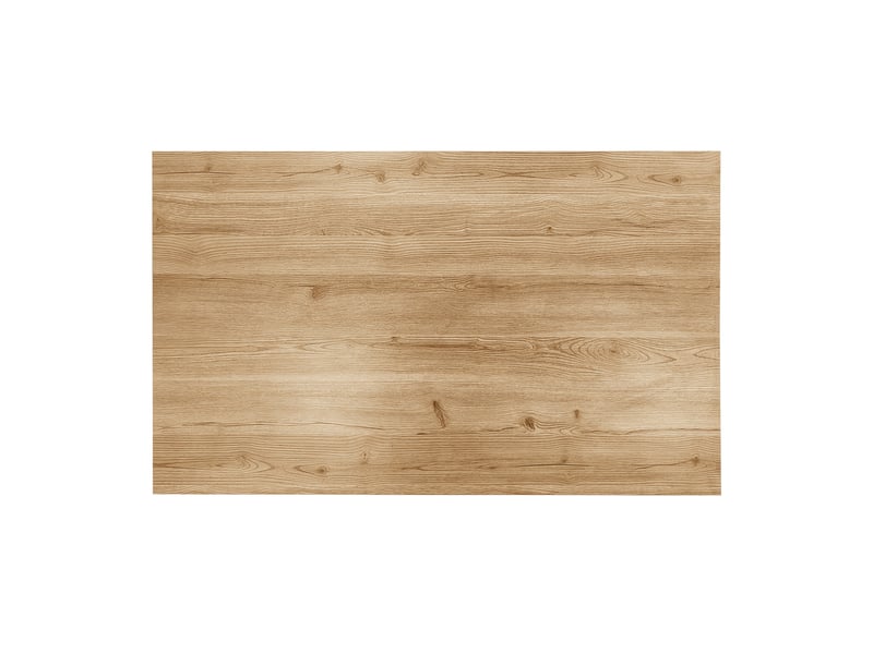  Table basse avec un grand compartiment et deux petits compartiments, noir et couleur bois, 100 × 60 × 45 cm  - Conforama E