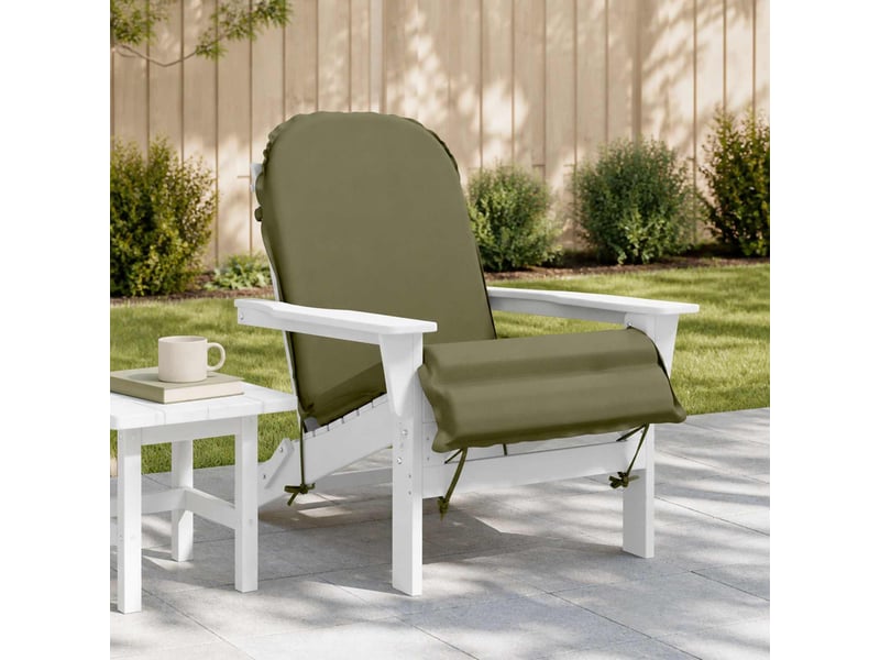 Coussin de transat ensoleillé, coussin pour bain de soleil gemert 100 % polyester vert olive cf56062 - Conforama B