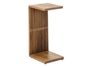 Table d'appoint en bois lars 65cm naturel