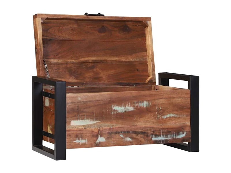  Coffre de rangement, boîte de rangement multicolore 60x30x30 cm  - Conforama A