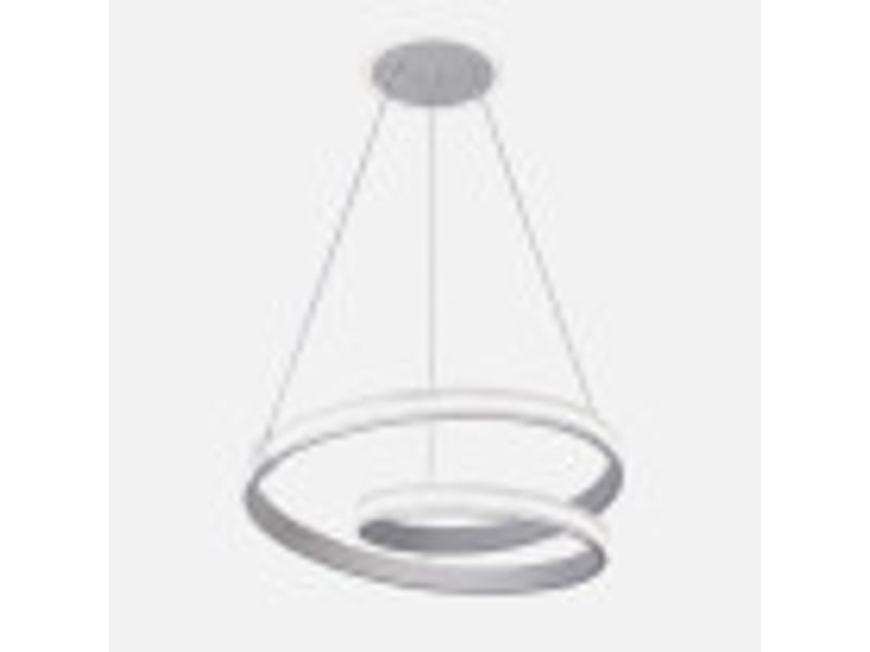  Fabrilamp luster, suspension, moderne, led, 129 w, 10920 lm, 3000-4000-6000 k, blanc, 50-123.5 x 54 x 54 cm 249992001 - Conforama D