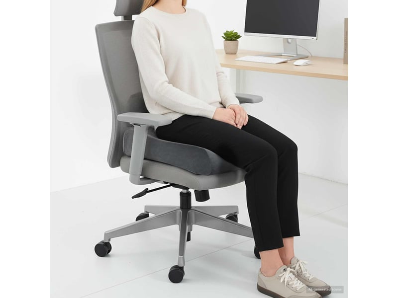 Coussin d'assise, coussin pour chaisecanapé uni gris 40 x 40 x 13 cm mousse pu cf51529 - Conforama C