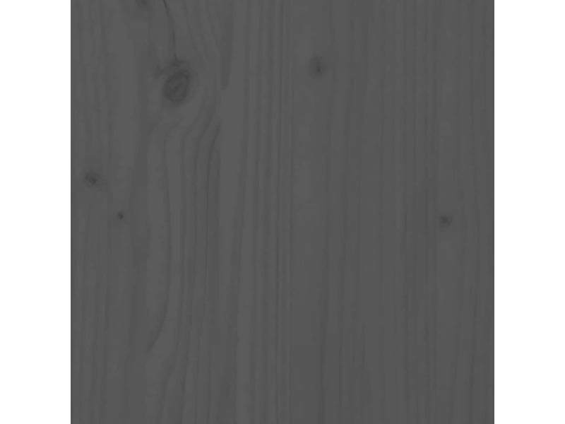  Support de moniteur table meuble bureau 100 x 27 x 15 cm bois de pin solide gris 02_0044846  - Conforama D