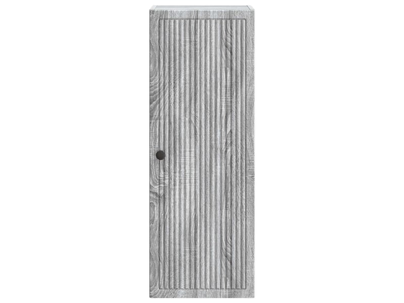  Armoire murale salon sonoma gris 33x34,5x90cm bois d'ingénierie shl8176  - Conforama D