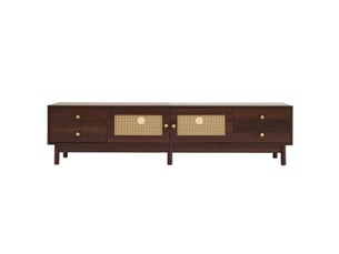 Meuble tv coloris marron 180 cm <strong></strong>  <strong></strong>