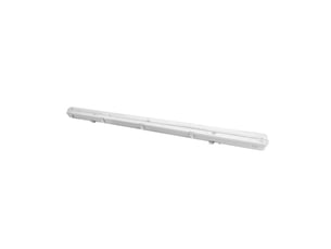 Réglette étanche pour tube led t8 fabrilamp basik 1xt8 150 cm gris ip65 9,5 x 156 x 8,5 cm