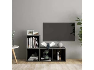 Meuble tv coloris gris  <strong></strong>  <strong></strong>