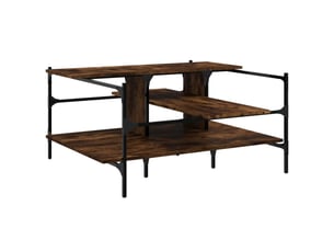 Table basse rectangulaire coloris marron  