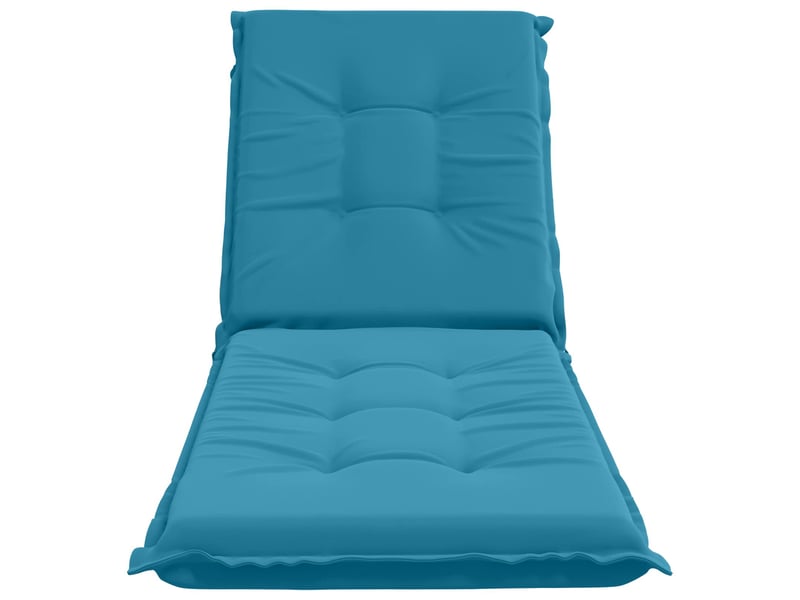  Coussin de transat, coussin pour bain de soleil gemert 100 % polyester bleu clair cf56120  - Conforama D