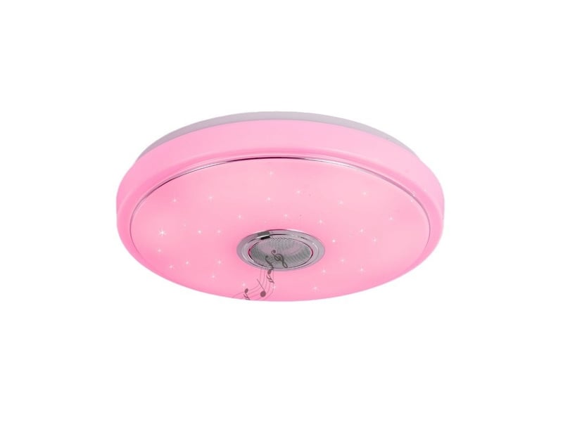 Plafonnier rond led 36w changement de couleur rgb ø30cm - Conforama A