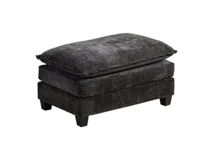Pouf / repose pied   noir