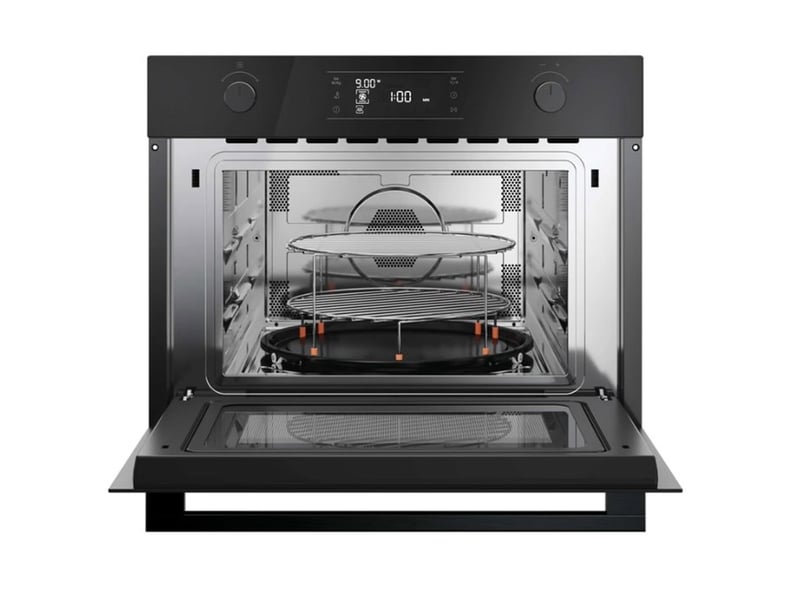  Four micro ondes encastrable rosieres rmc44nsm2 44 l noir avec grill RMC44NSM2 - Conforama C