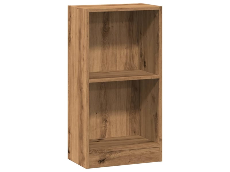  Bibliothèque, étagère de rangement chêne artisanal 40x24x76 cm bois d'ingénierie  - Conforama A