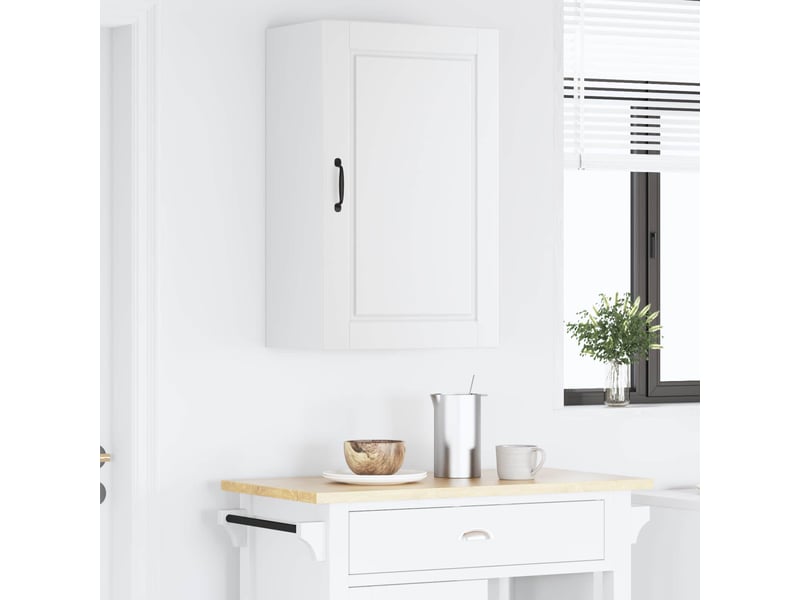  Meuble mural de cuisine, armoire de cuisine blanc 50x31x80cm bois d'ingénierie shl9092  - Conforama D