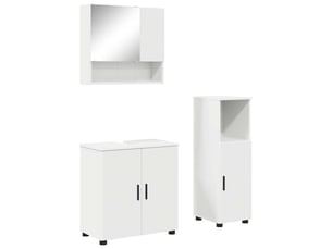 Ensemble de mobilier de salle de bain 3 pc blanc cf64242
