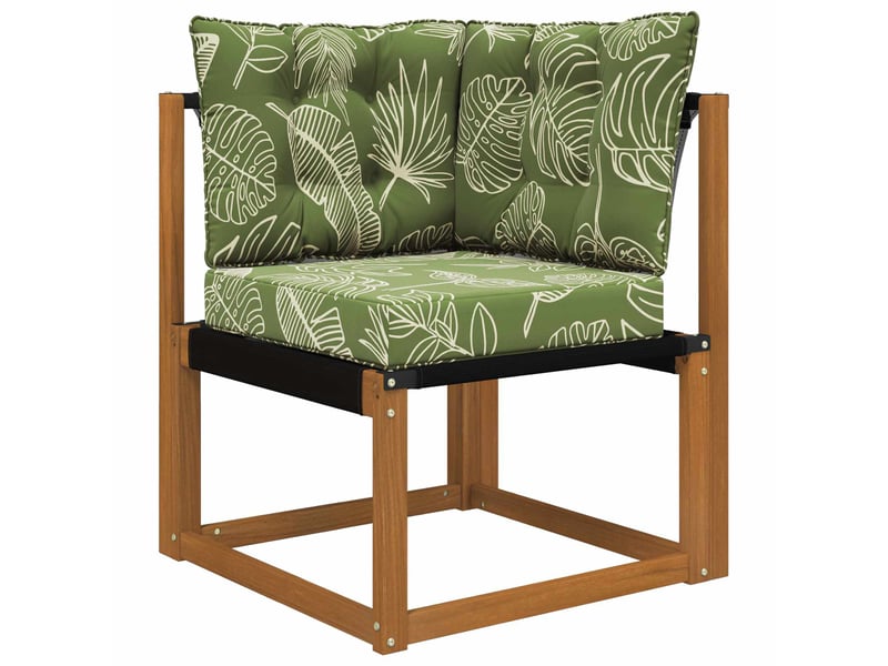  Coussin de canapé d'extérieur, coussin de chaise polyester modèle feuille cf54098  - Conforama C