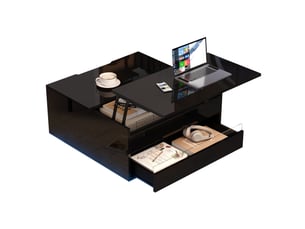 Table basse coloris noir <strong></strong> <strong></strong>